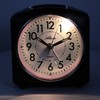 Alarm clock without ticking, quiet with light, snooze crescendo quartz,