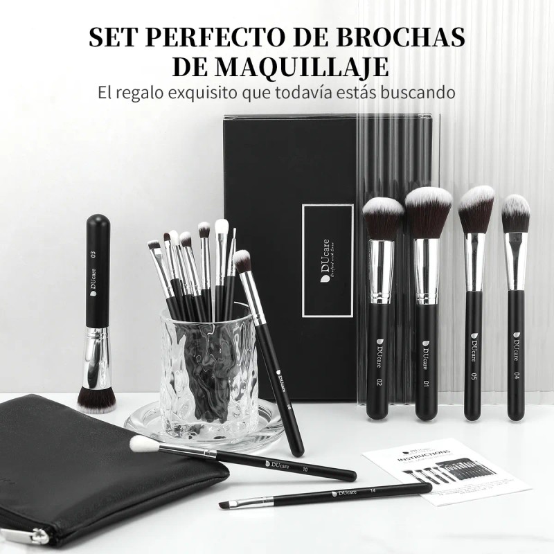 Ducare 15 Piezas 100% Original Brochas
