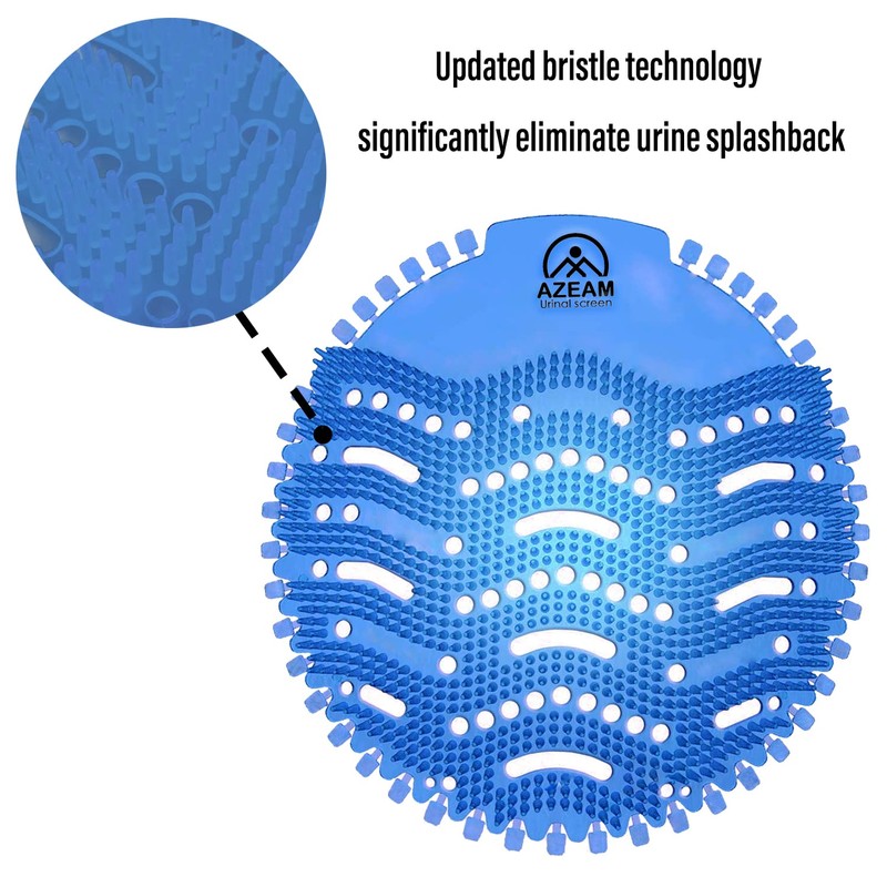 Urinal Screens Deodorizer,10 Packs Urinal Mats Pads Deodorizer for Bathroom,