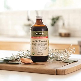 Flora Flora Health Cardio?Essence? Traditional Herbal Liquid Blend C Cardiovascular Health Support - Relaxing Blend of Hawthorn Berry, Flower and Leaf, Passion Flower and Hibiscus, Daily Tonic - 500mL