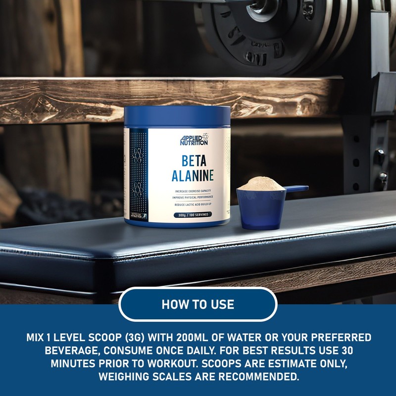 Applied Nutrition Beta-Alanine Amino Acid Pre Workout Powder 3000mg per