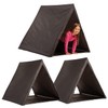 Bulk Black Sleepover Tent Kit, 3 Piece