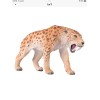 Mojo Smilodon, Sabre Tooth model figure toy Jurassic prehistoric figurine