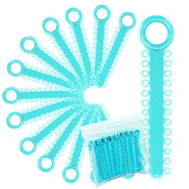 1040 Power Sticks Ligature Ties Orthodontic Ligature O-Ties, Elastic Ligature Bands, Elastic ties O-Rings Elastic Bands for Braces 26 ties on each stick (Sky Blue)
