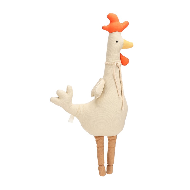 Cartoon Chicken Doll Soft Adorable Rooster Doll Toy for Children's