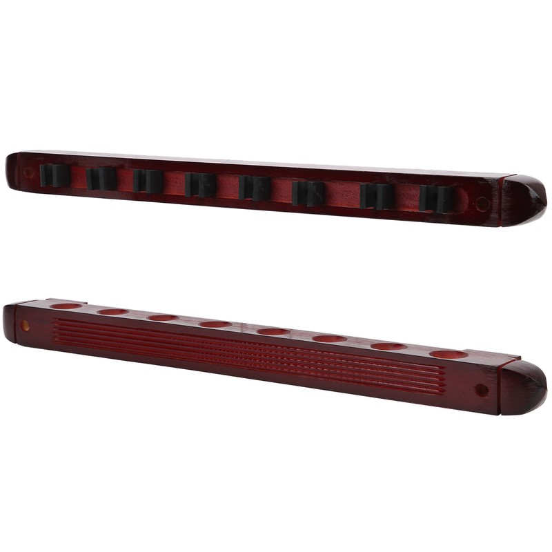 Wall Mounted Snooker Billiards Cues Rack Pool Cues Stick Pole