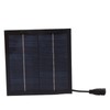 20W Solar Panel Fan Portable Solar Panel Powered USB Fan