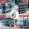 W B D WEIBIDA Heavy Duty Casters Set of 4,