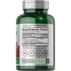 Horbäach Cranberry Pills | 120 Capsules | 30,000 mg + Vitamin C | by Horbaach