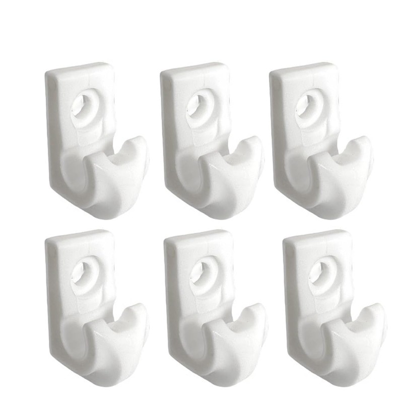 Helonge Wire Shelf Wall Clips, 20 Pcs Closet Shelves Clips,