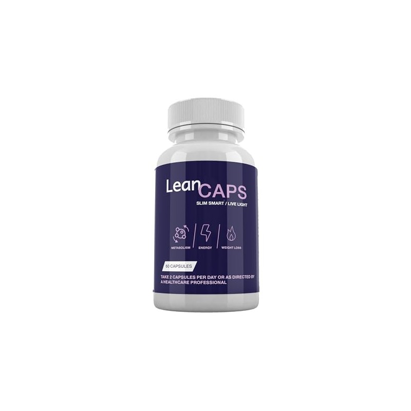 LeanCaps Slim Smart Natural Ingredients 60 Capsules