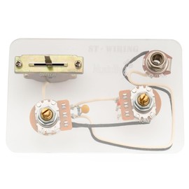 Musiclily Pro Guitar Pre-wired Wiring Harness Upgrade for Import ST HH
