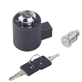 Motorcycle Ignition Switch Tail Box Lock Set with 2 Keys Compatible with Harley Sportster 883/1200 2014 2015 2016 2107 2018 2019 2020