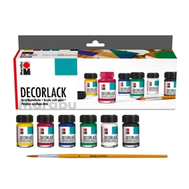 Marabu 6ml x 15ml Decorlack Set