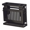 Kitchen Knives Chopstick Rack with Draining Tray Wall Mounted Multifunctional