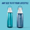 Brita Hard-Sided Plastic Premium Filtering Water Bottle, BPA-Free, Reusable, Replaces
