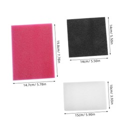 SEWACC 6pcs Lightweight Craft Foam for School Projects Soft Polystyrene Panel for Sculpting Floral Arrangements and Creative Fun