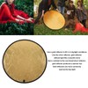 Silver Gold 2 In 1 Reflector Portable Mini Round Light