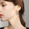 LILALO Nightmare Earring Jack Skellington Earrings Sterling Silver Crystal Jack