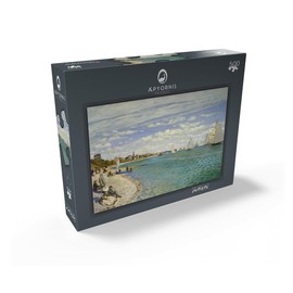 MyPuzzle Regatta at Sainte-Adresse 1867 by Claude Monet - Premium 500 Piece Jigsaw Puzzle for Adults