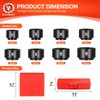 BLACKROBOT 8 Pieces 3/8” Drive Low Profile Oil Filter Socket