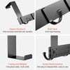 Newaner Door Coat Rack with 5 Hooks, Coat Hooks for