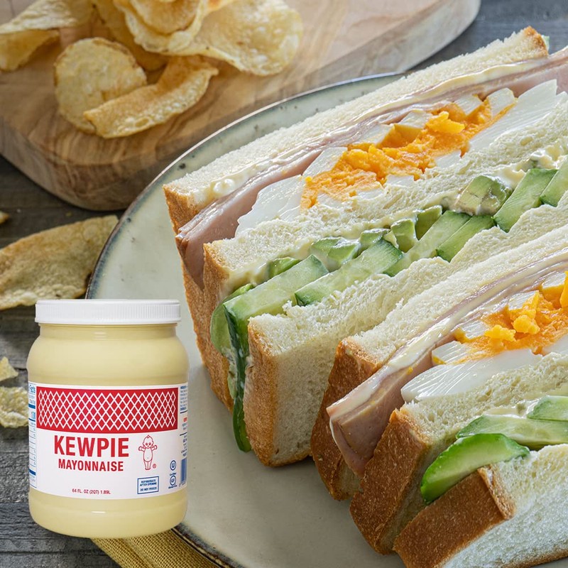 Kewpie Mayonnaise Bulk Bottle, 64 Ounce