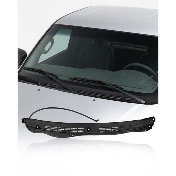 OKLPF Windshield Wiper Cowl Panel Grille Compatible with 2004-2012 Chevy