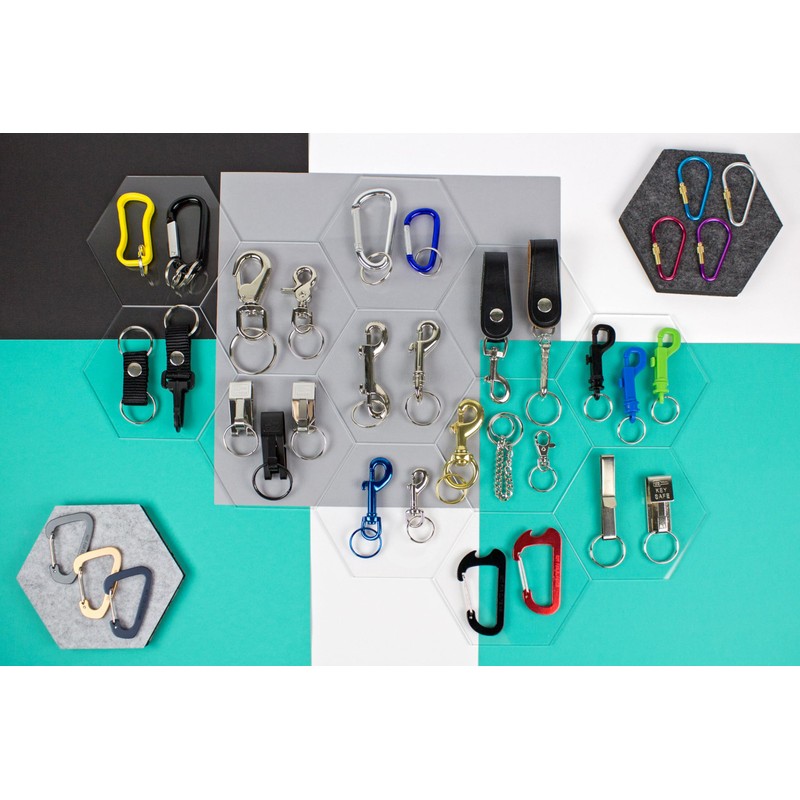 Lucky Line 3-1/2" Bolt Snap, mens , Nickel Plated Zinc