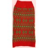 Pet Festive Holiday Knitted Sweater, Large