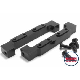 RCNISON 1:14 RC Model Alloy Servo Mount for Tamiya King Knight Hauler Globe Liner Ford