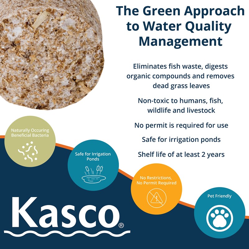 Kasco Macro Zyme Muck Pucks Pond Muck Tablets