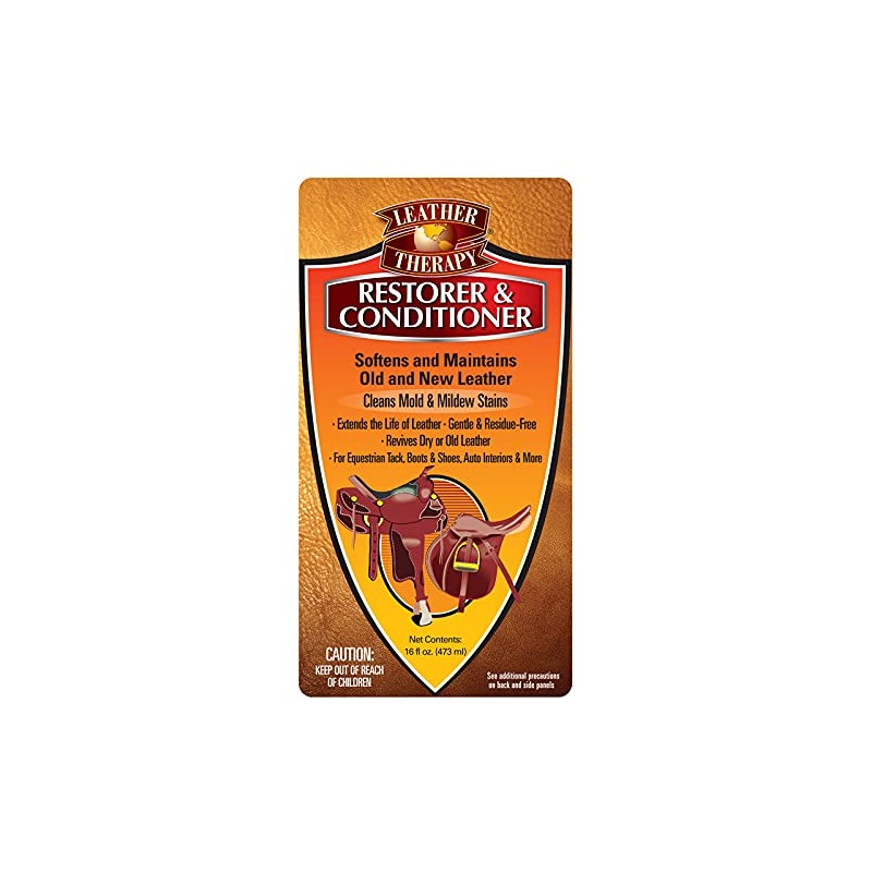 Leather Therapy Premium Restorer & Conditioner, 16oz