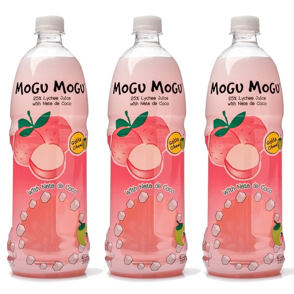 [Pack of 3] [Free Measuring Spoon] Mogu Mogu Juice with