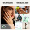 Smart Ring for Women Men, Fashion Minimalist Fitness Ring &
