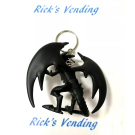 Grinstudios Yu-Gi-Oh Yugioh Keychain Keyring Red Eyes Black Dragon