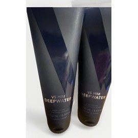 Victoria's Secret VICTORIA’S SECRET VS HIM DEEPWATER MENS FRAGRANCE BODY LOTION CREAM 8.4 oz New