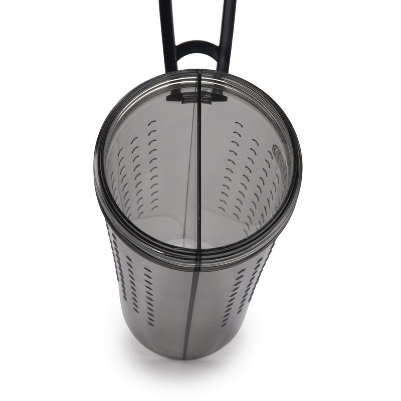 Dexas Popware for Pets Snack Duo Dual Chambered Hydration Bottle