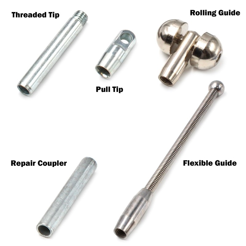 Electriduct 1/2" Tip Kit for 12MM Fiberglass Duct Rodder Fish