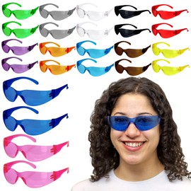 SAFE HANDLER Hyline Anti-Fog Color Safety Glasses Variety 24 Pack, ANSI Z87.1, Impact Resistant, Polycarbonate, Anti-Scratch