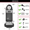 Master Lock 5420EURD Portable Key Safe with Adjustable Shackle, Medium