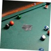 Totority 12pcs Billiard Table Pad End Facings 3mm Rubber Pool