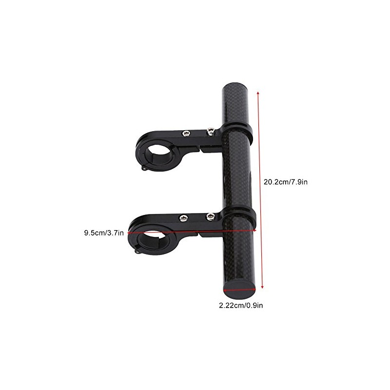 VGEBY1 Bicycle Handlebar Mount, Lightweight Stable Extension Bracket with Two