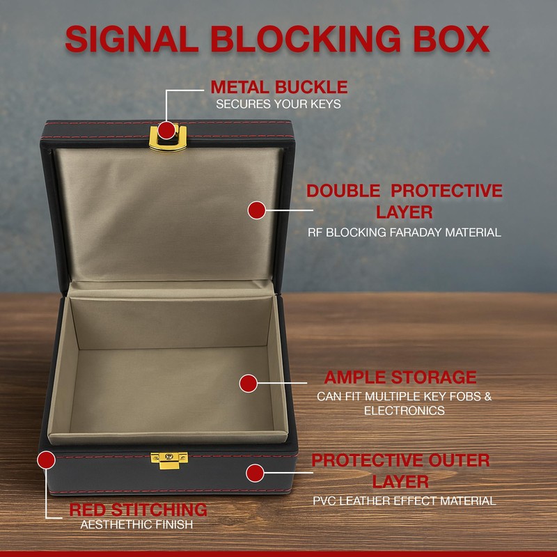 Faraday Box for Car Keys | Signal Blocking Protection for