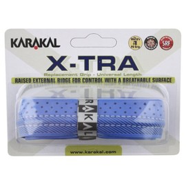 Karakal X-TRA Replacement Grip - Tennis - Badminton - Squash (Blue)