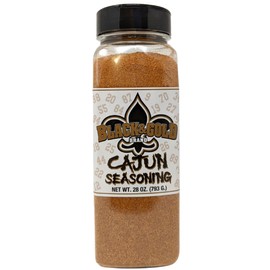 Andy Roo's Black and Gold Cajun All Purpose Seasoning, 24 Ounce Bulk Shaker (No MSG Blend, All Natural Spices)