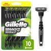 Gillette Mach3 Sensitive Razors for Men, Men’s Disposable Razors, Pivoting
