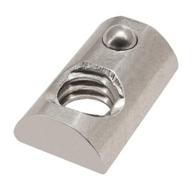 8020, 3670, 10 Series 1/4-20 Stainless Steel SS Roll in T-Nut with Ball Spring 80/20 T Slot Accessories for Aluminum Extrusion Hardware Nuts (15 Pack)