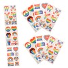Minkissy 3sets Temporary Boys and Girls Girls Pride Celebrations Decals