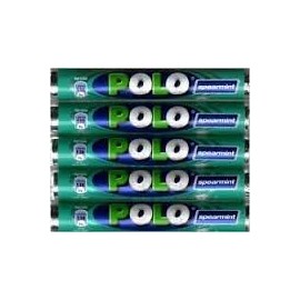 Polo Spearmint Roll 34g (Pack of 25)